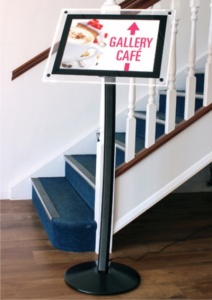 Hi-Light LED Menu Stand